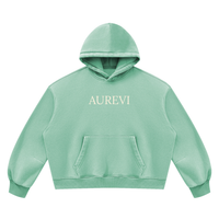 AUREVI Streetwear Hoodie – Oversize, Grube Sztruksowe Wykończenie
