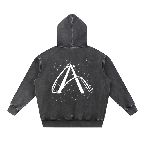 Oversized Bluza z Kapturem "Snow Wash" – Kolekcja Auveri