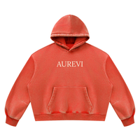 AUREVI Streetwear Hoodie – Oversize, Grube Sztruksowe Wykończenie