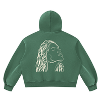 AUREVI Streetwear Hoodie – Oversize, Grube Sztruksowe Wykończenie