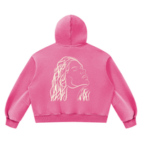 AUREVI Streetwear Hoodie – Oversize, Grube Sztruksowe Wykończenie