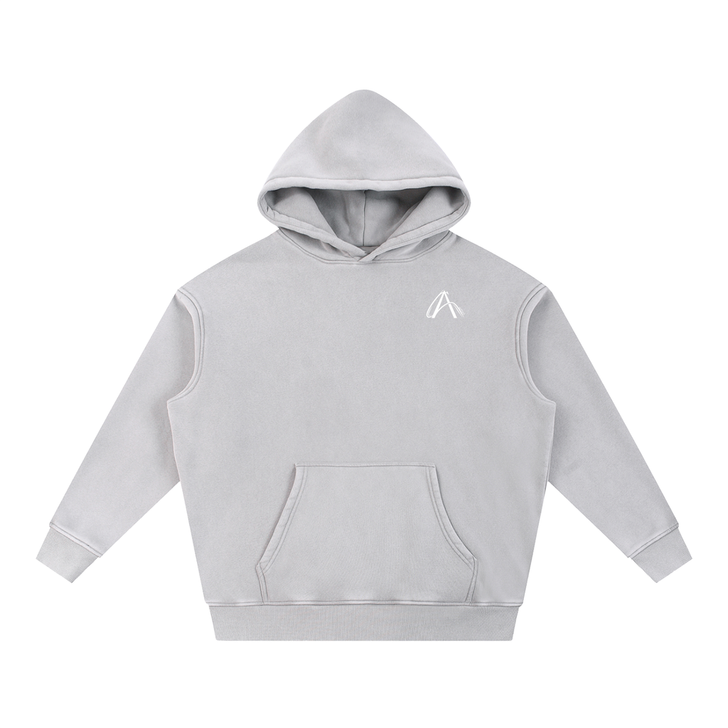 Oversized Bluza z Kapturem "Snow Wash" – Kolekcja Auveri