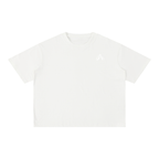 Crop T-Shirt "Snow Wash" Oversize – Kolekcja Auveri