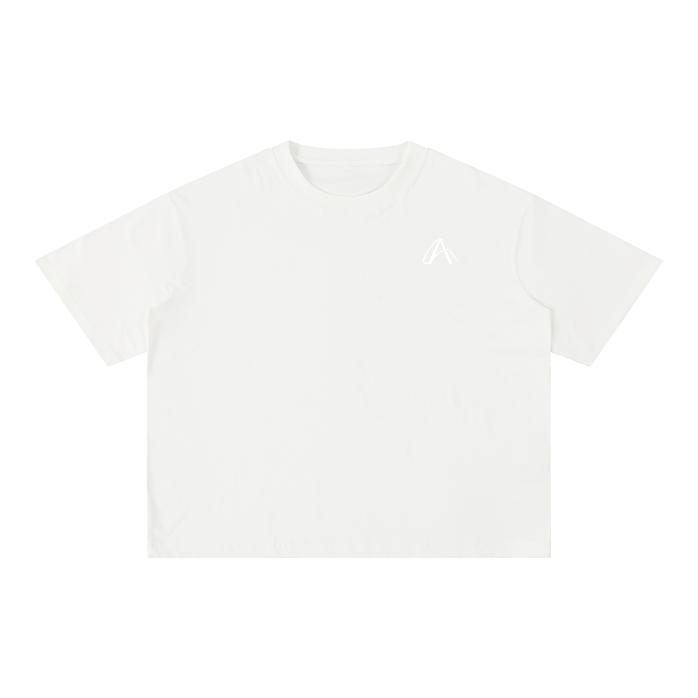 Crop T-Shirt "Snow Wash" Oversize – Kolekcja Auveri