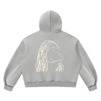 AUREVI Streetwear Hoodie – Oversize, Grube Sztruksowe Wykończenie