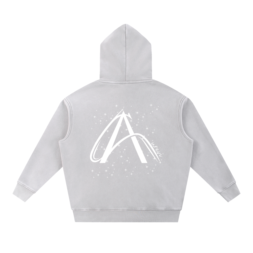 Oversized Bluza z Kapturem "Snow Wash" – Kolekcja Auveri