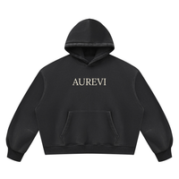 AUREVI Streetwear Hoodie – Oversize, Grube Sztruksowe Wykończenie
