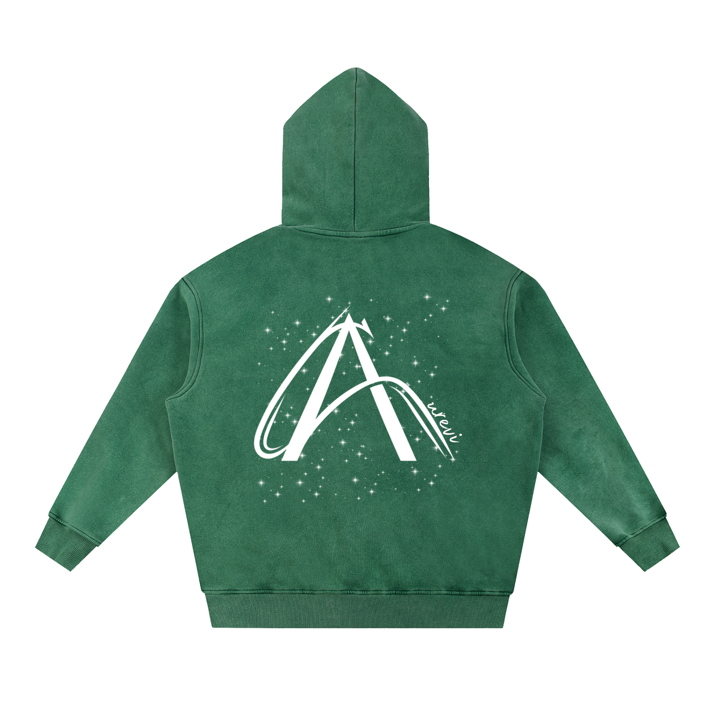 Oversized Bluza z Kapturem "Snow Wash" – Kolekcja Auveri