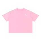 Crop T-Shirt "Snow Wash" Oversize – Kolekcja Auveri