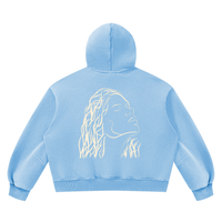 AUREVI Streetwear Hoodie – Oversize, Grube Sztruksowe Wykończenie