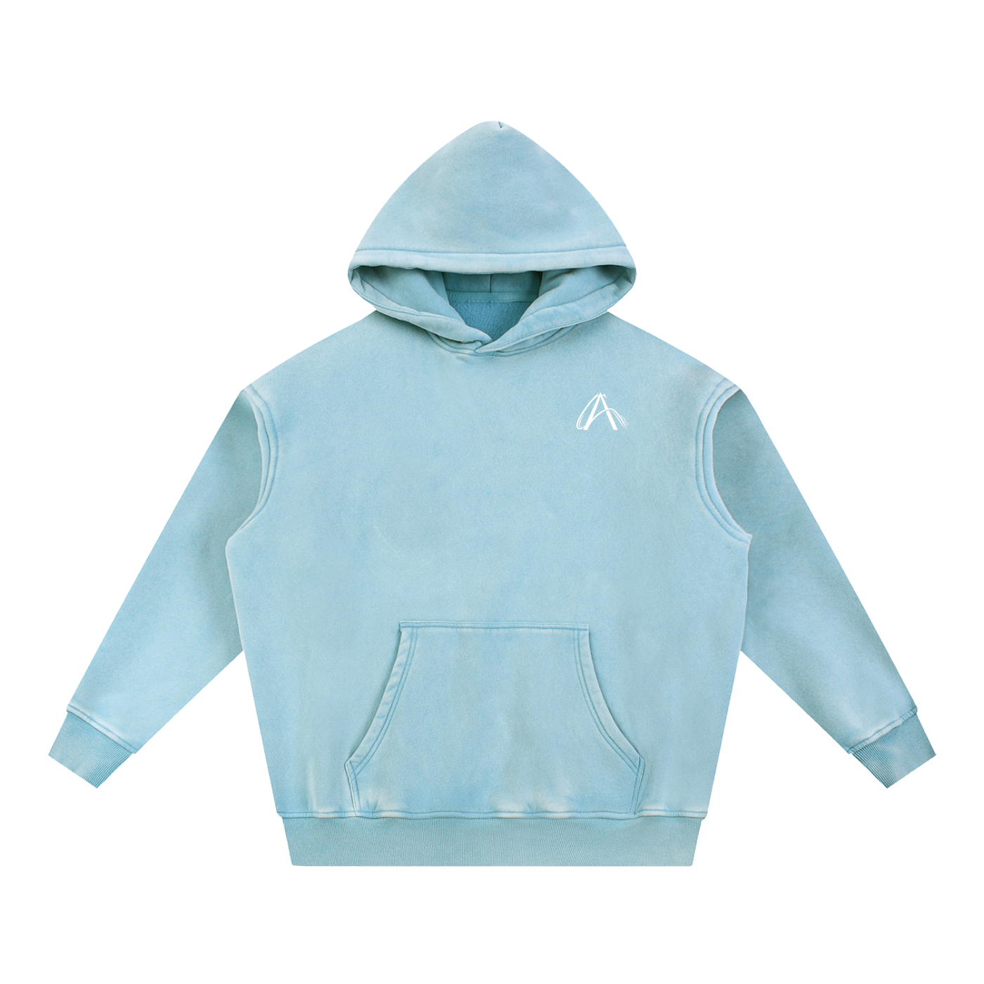 Oversized Bluza z Kapturem "Snow Wash" – Kolekcja Auveri