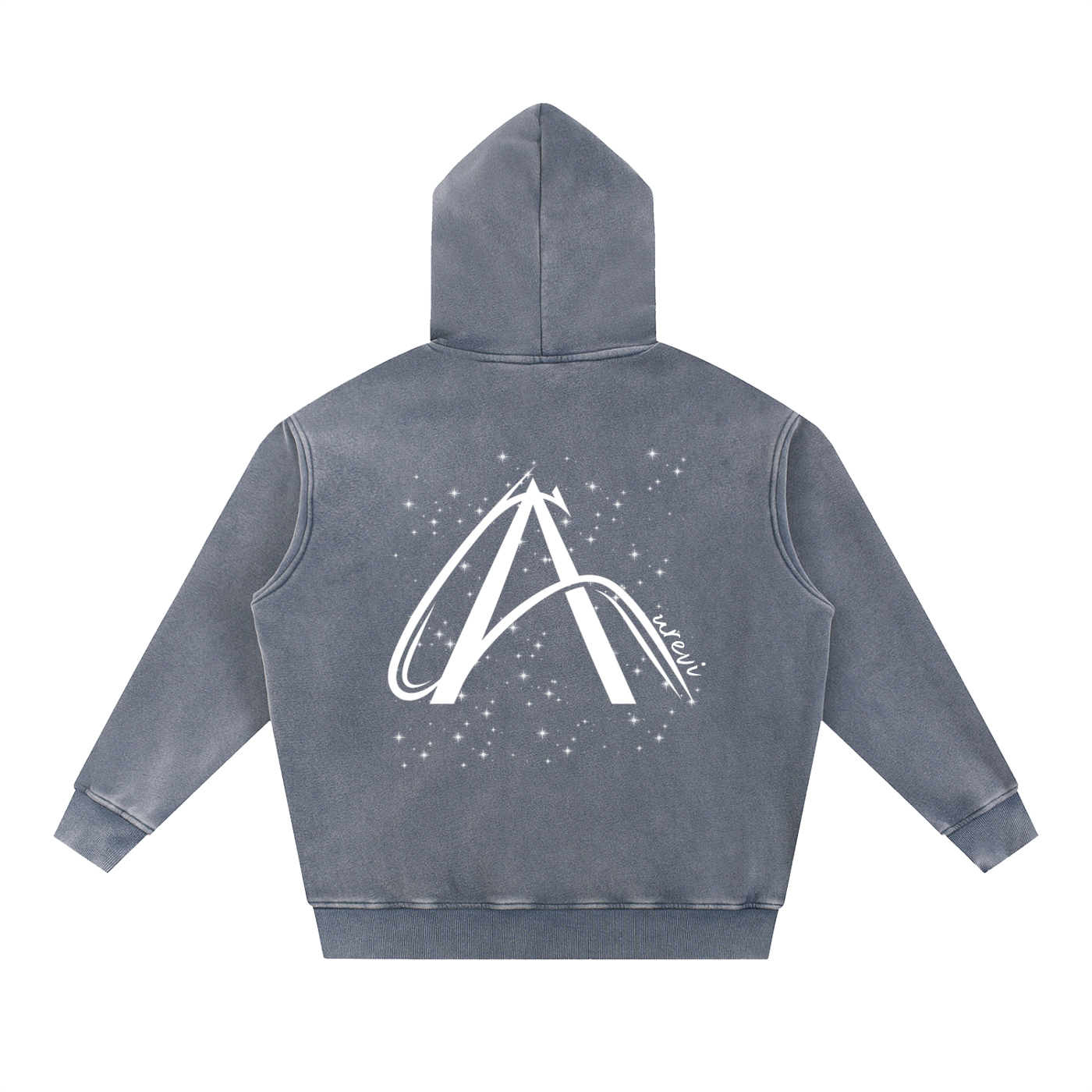 Oversized Bluza z Kapturem "Snow Wash" – Kolekcja Auveri