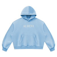 AUREVI Streetwear Hoodie – Oversize, Grube Sztruksowe Wykończenie