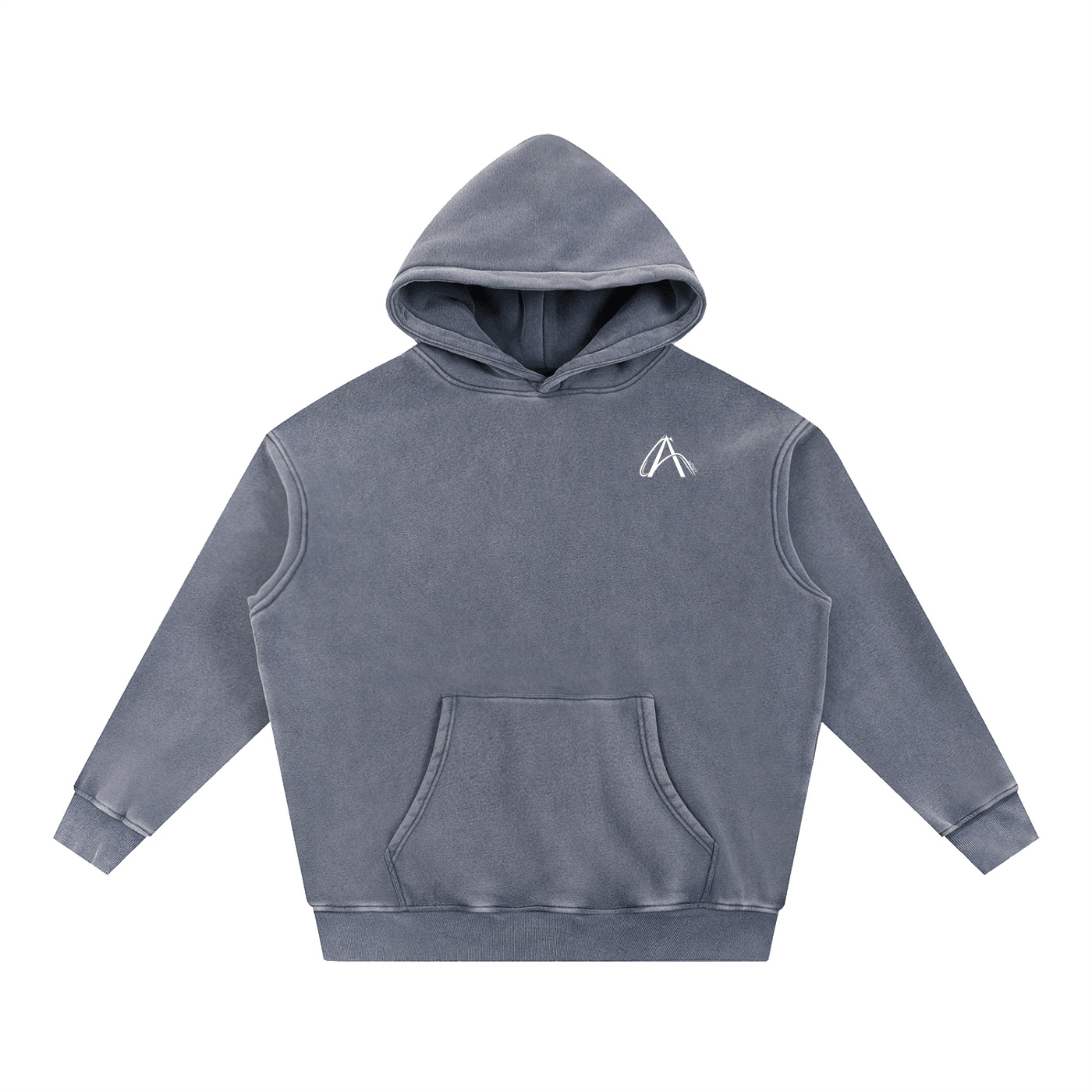 Oversized Bluza z Kapturem "Snow Wash" – Kolekcja Auveri - Aurevi
