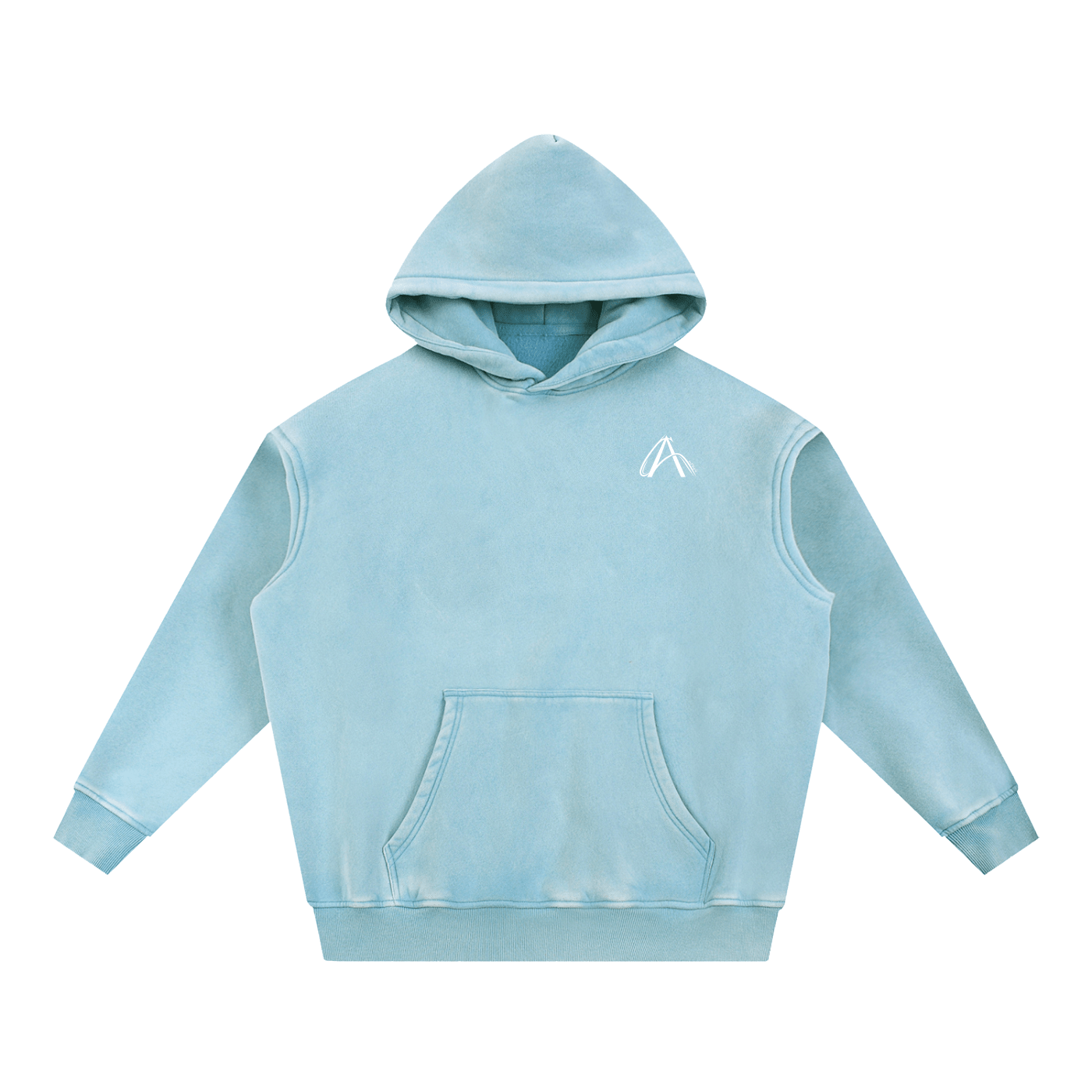 Oversized Bluza z Kapturem "Snow Wash" – Kolekcja Auveri - Aurevi
