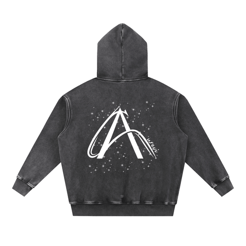 Oversized Bluza z Kapturem "Snow Wash" – Kolekcja Auveri - Aurevi