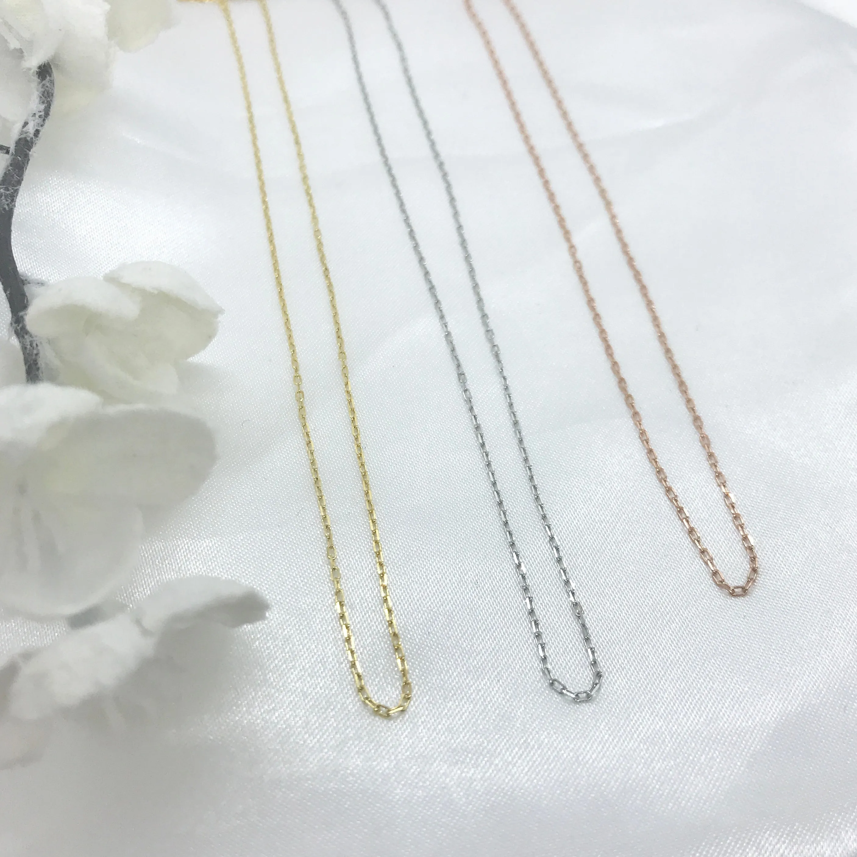 10k Gold Dainty Chain