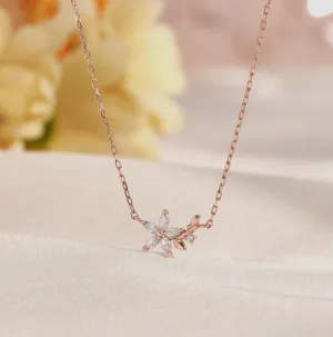 [14K Gold] Flomant Necklace