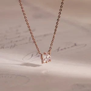 [14K Gold] Muzer Square Necklace