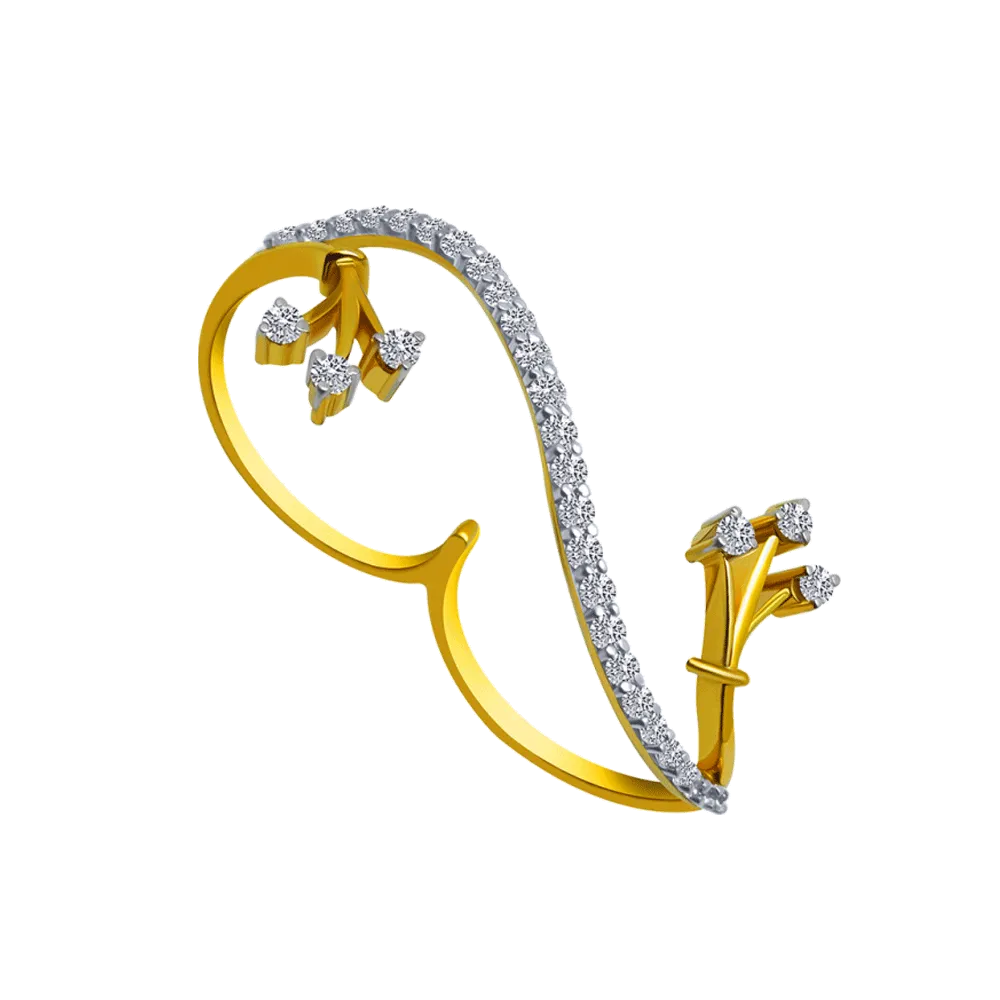 14KT (585) Yellow Gold Ring For Women