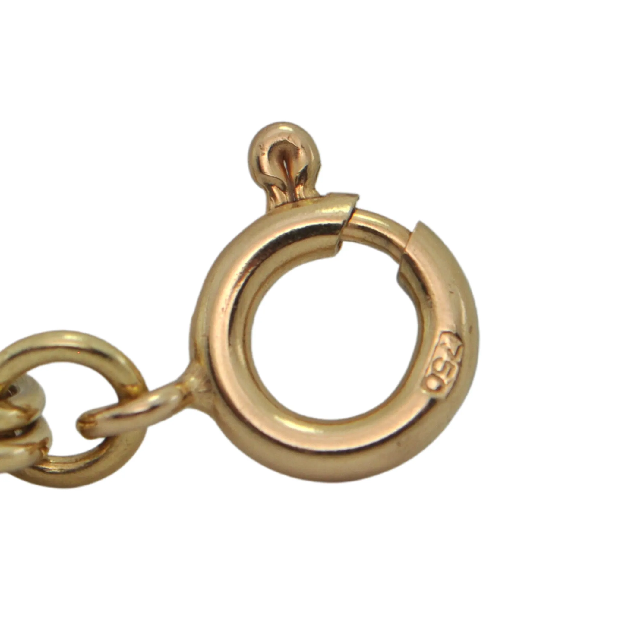 18K Yellow Gold Byzantine Link Necklace