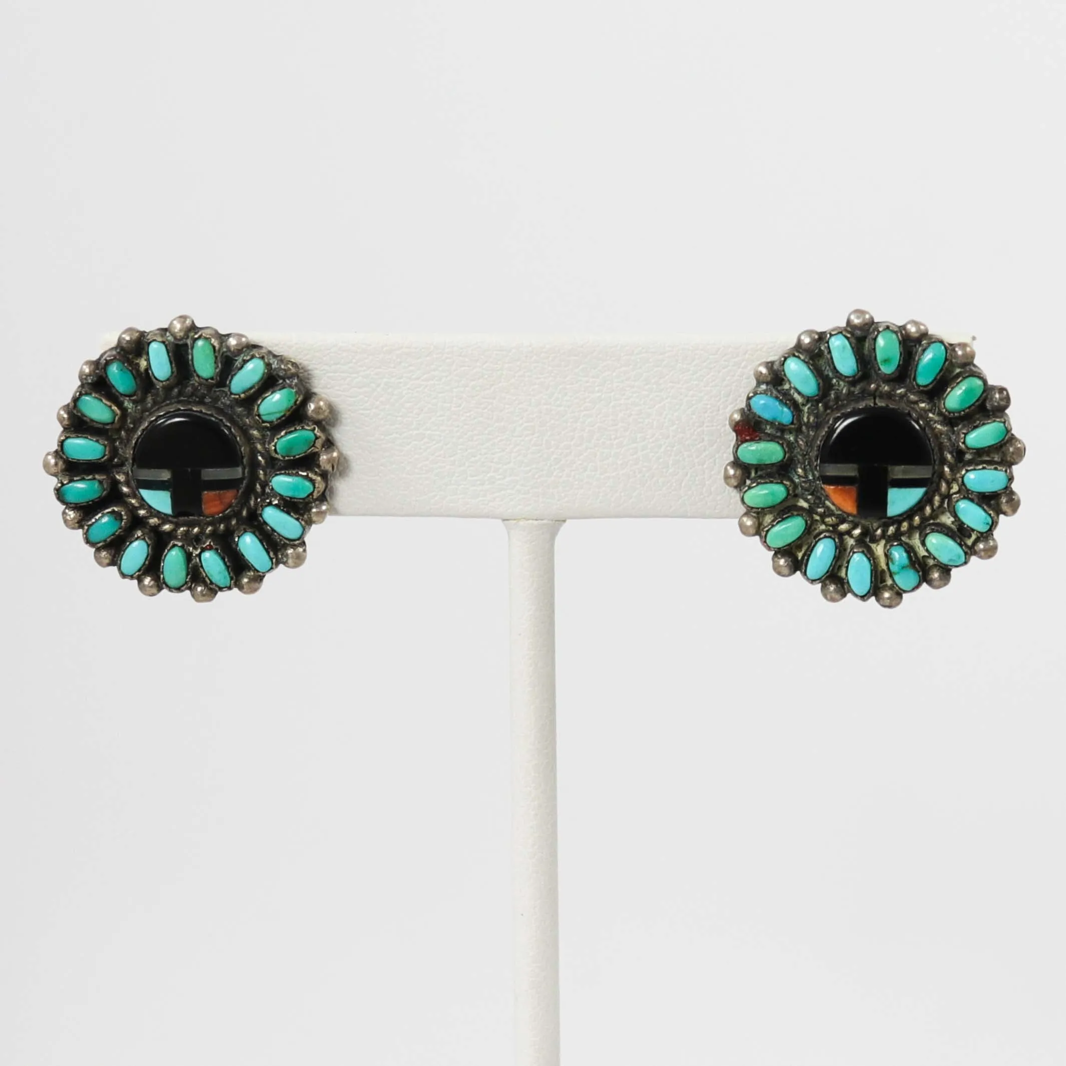 1940s Sunface Earrings