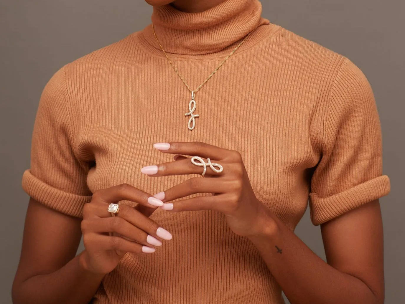 3D Oiza Infinie Diamond Ring in 18K Gold