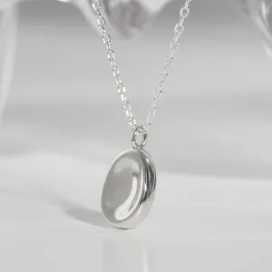 [925 Silver] Pebble Necklace