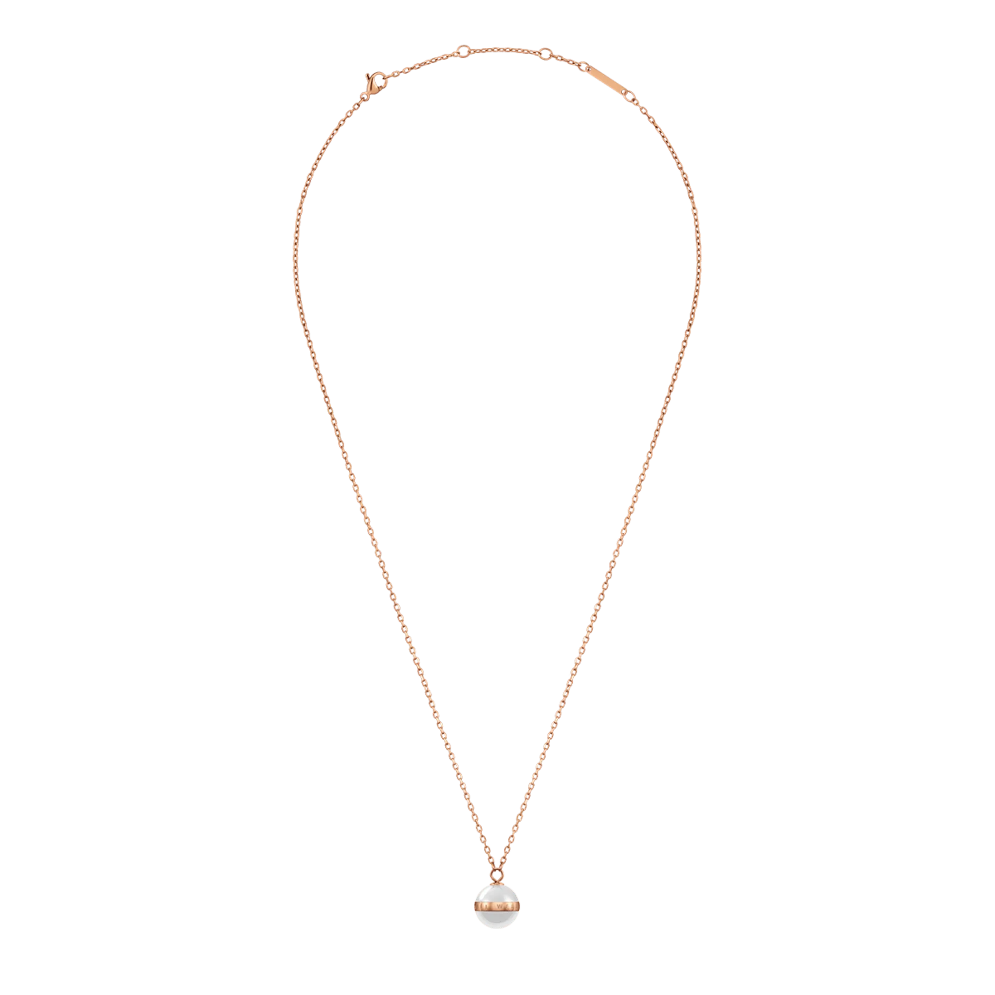 Aspiration Necklace Rose Gold