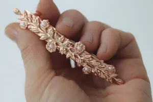 Bloom Double Flower Bouquet Barrette