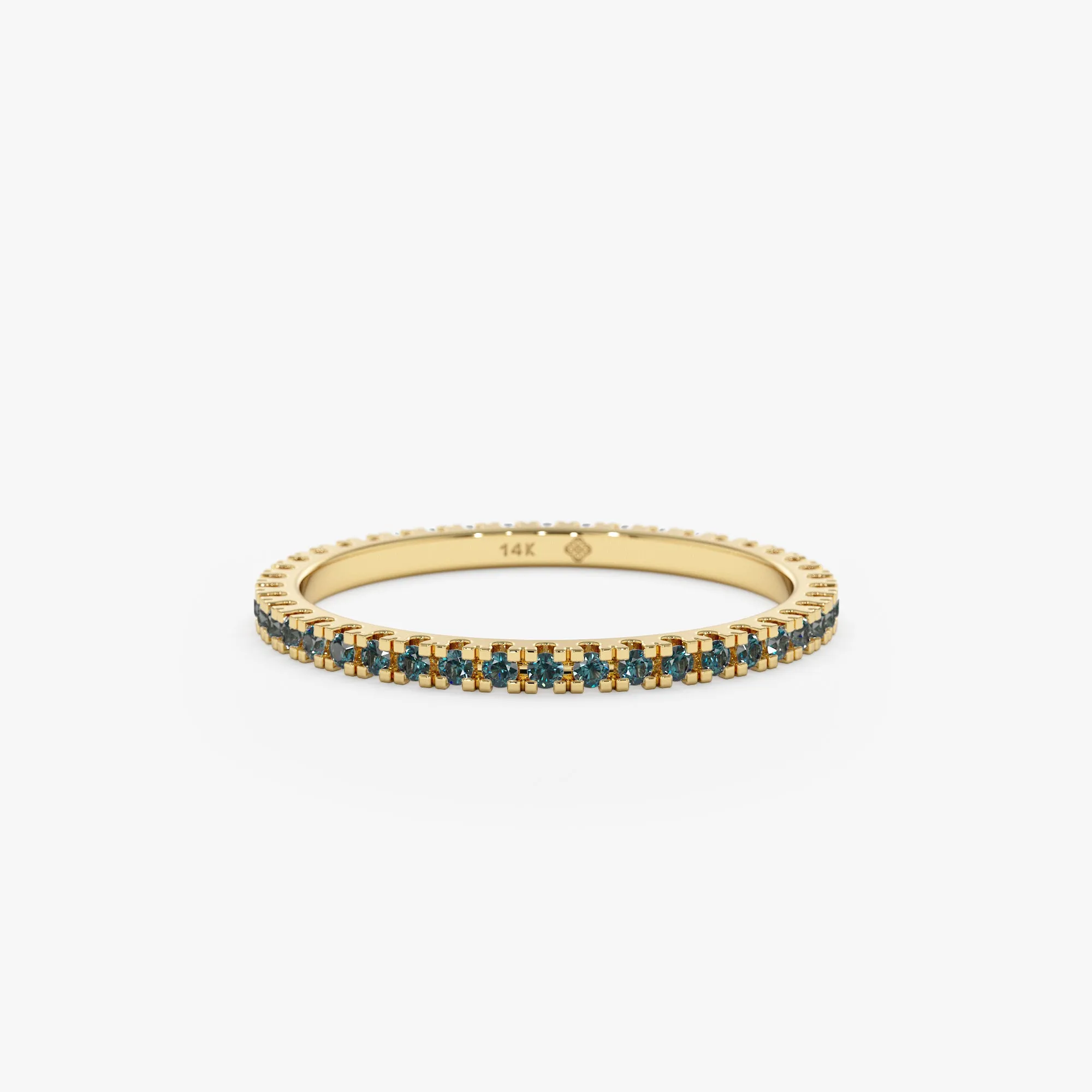 Blue Diamond Eternity Ring, Kiki