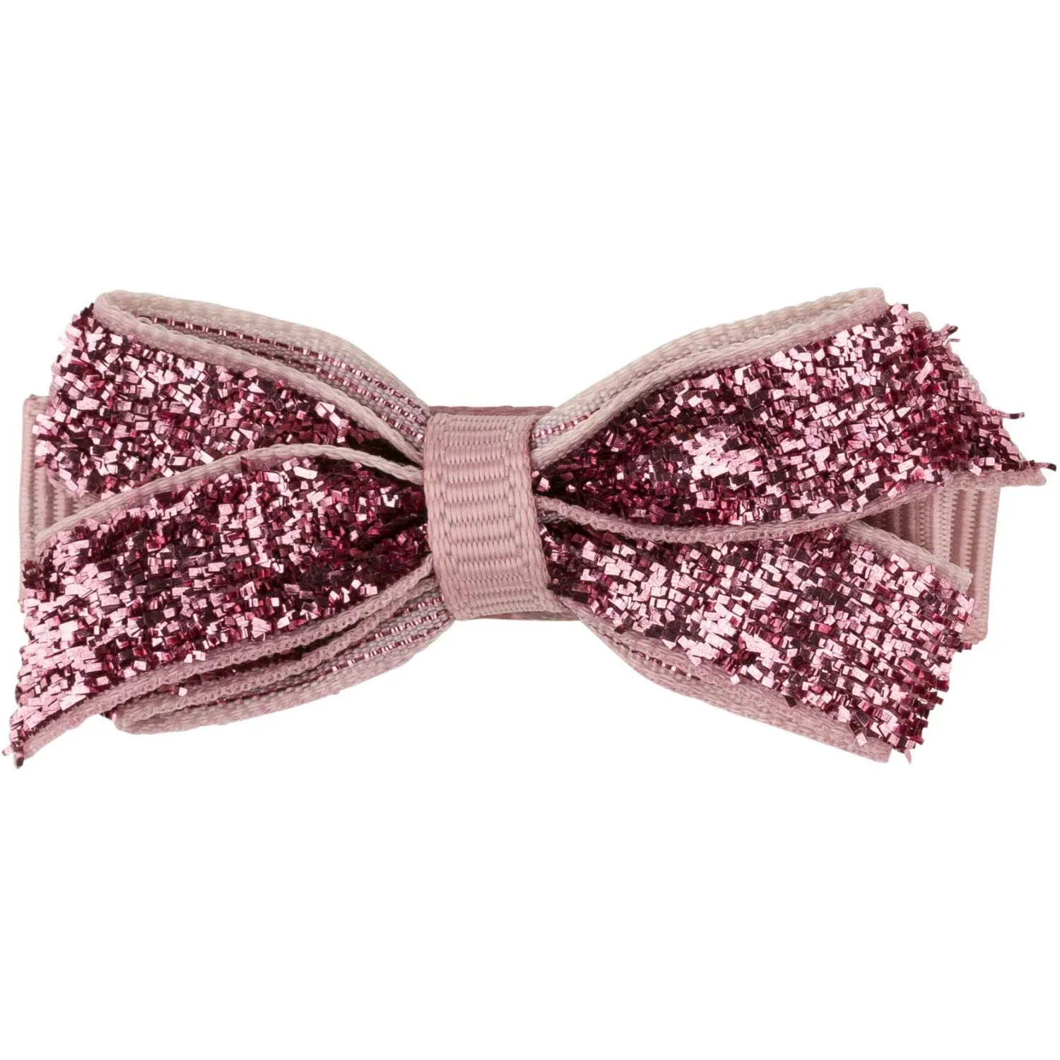 Bow's by St?r Classic Bow - Pink Glitter - 4.5 cm