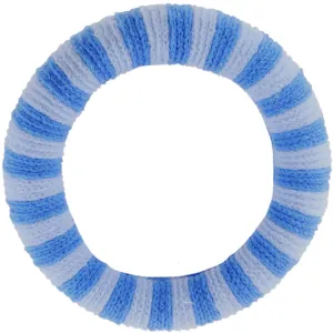 Bow's by St?r Ea Hair Elastic - Light Blue/Blue Striped 6-pack