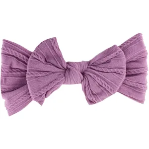Bow's by St?r Elly Hairband - Dusty Purple
