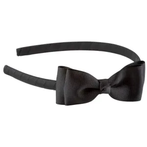 Bow's by Str Hairband Double Bow Black