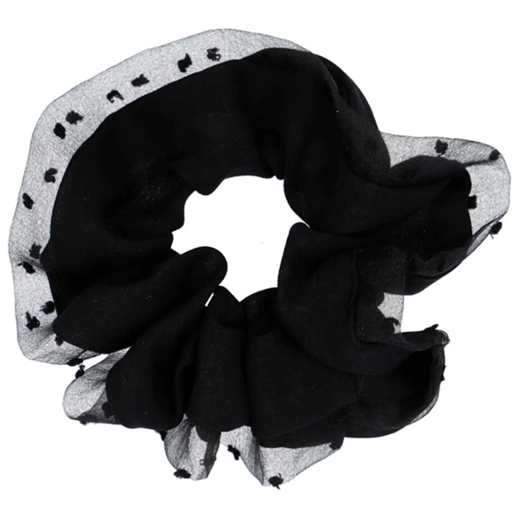 Bow's by Str Nadine Scrunchie Black