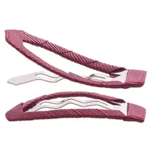 Bow's by St?r Snap Hair Clips - Bordeaux (2 pack)