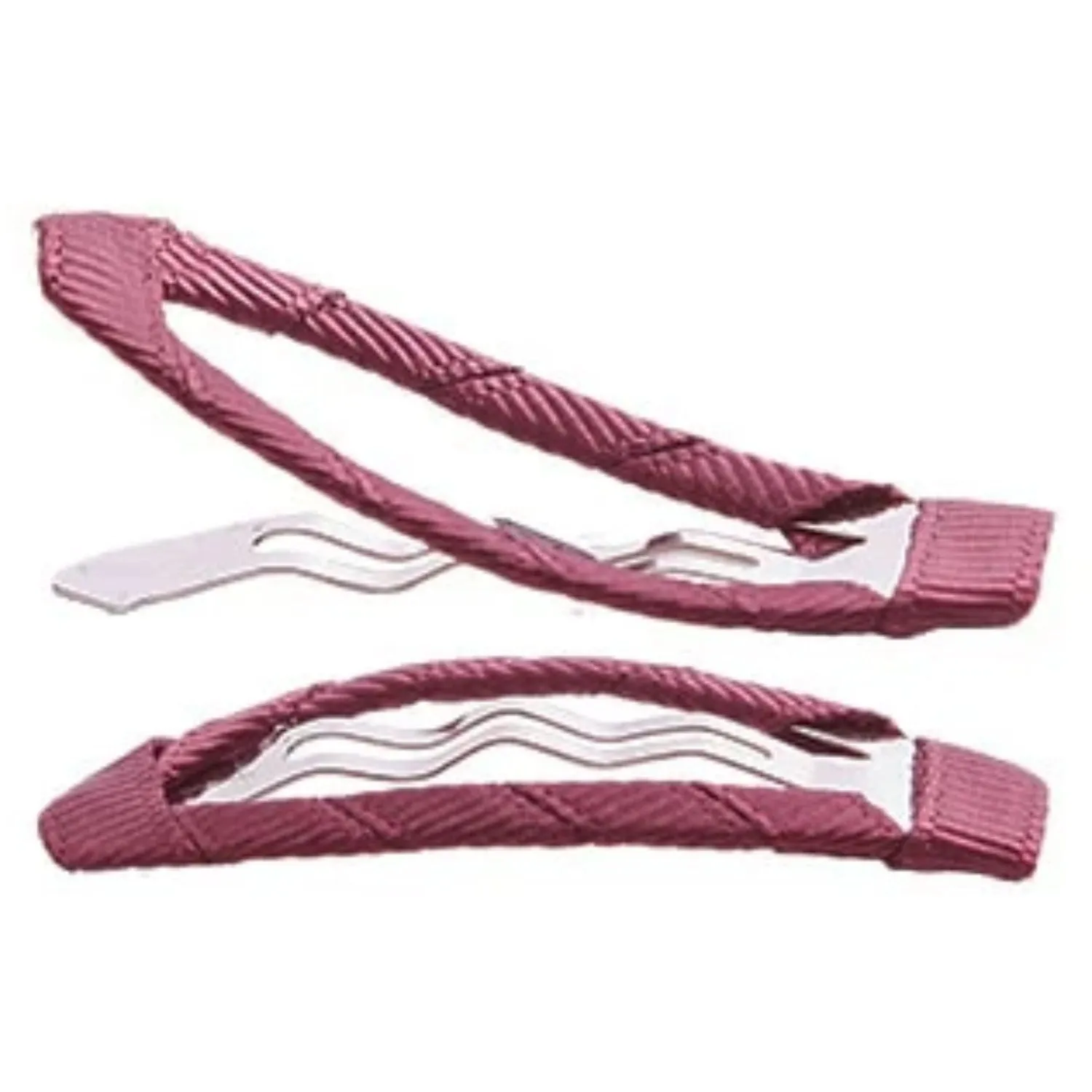 Bow's by St?r Snap Hair Clips - Bordeaux (2 pack)