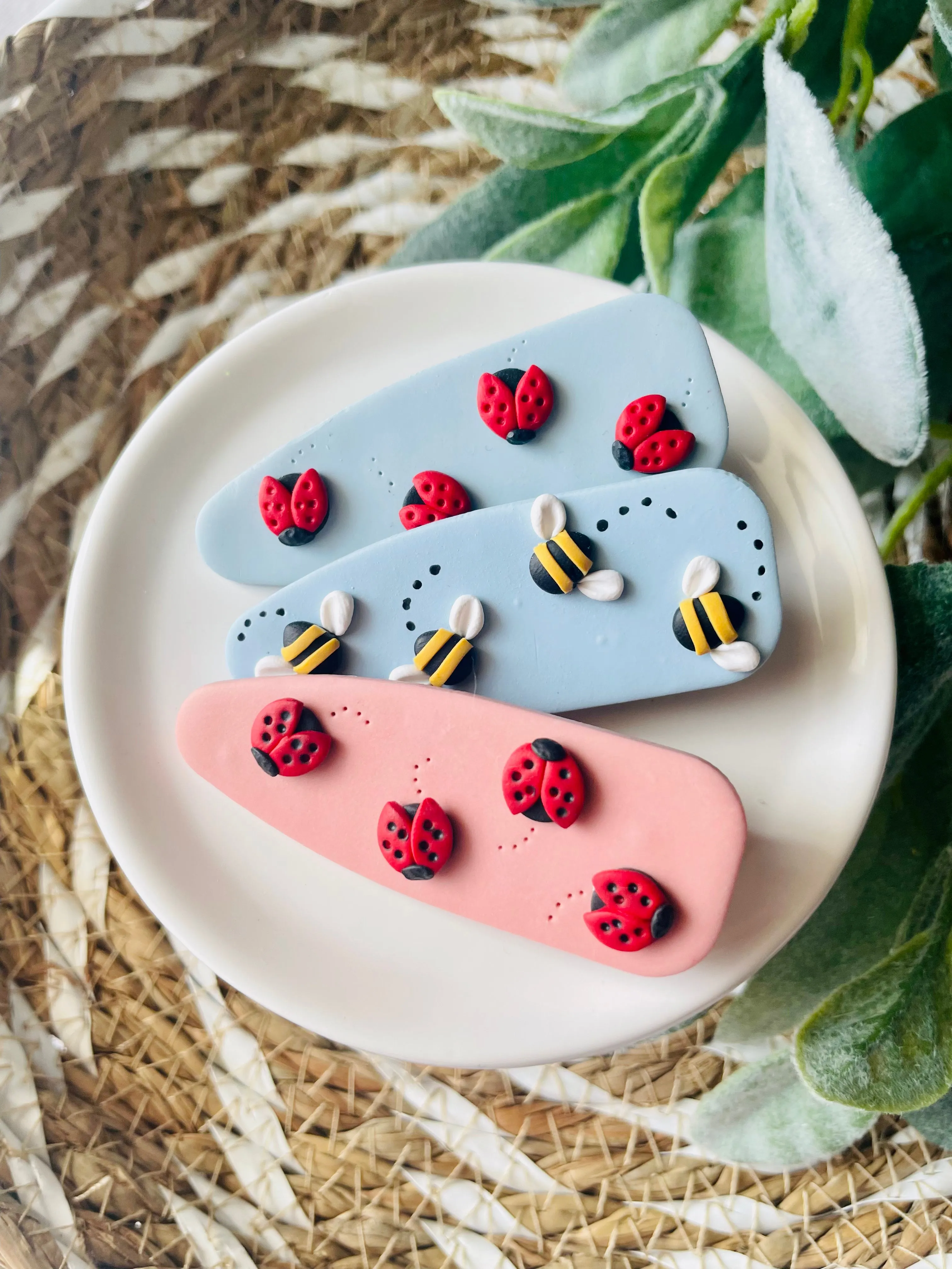 Bug Hair Clips