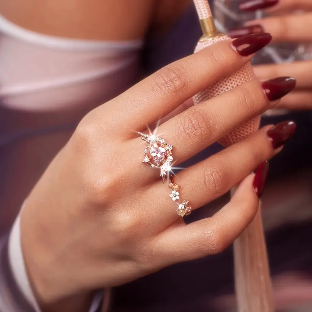 Camilla Ring - Sunset Pink Petite