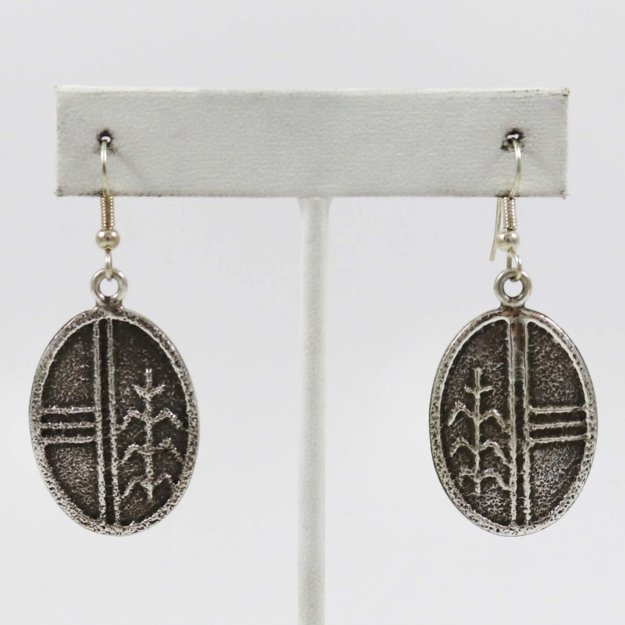 Cast Cornstalk Earrings