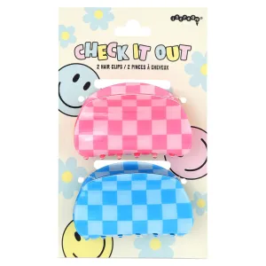 Checkered Claw Clip