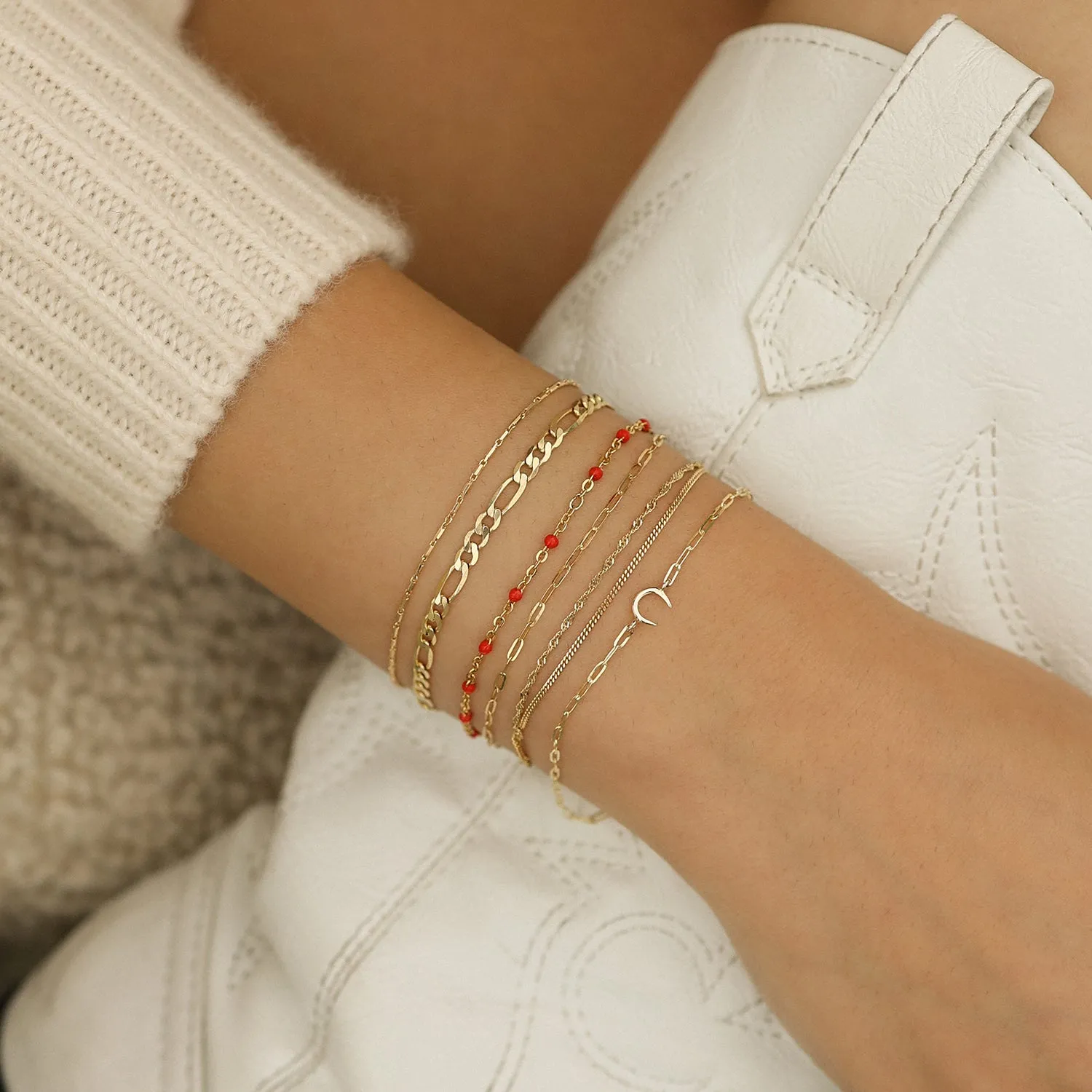 Cherry Candy Chain Bracelet