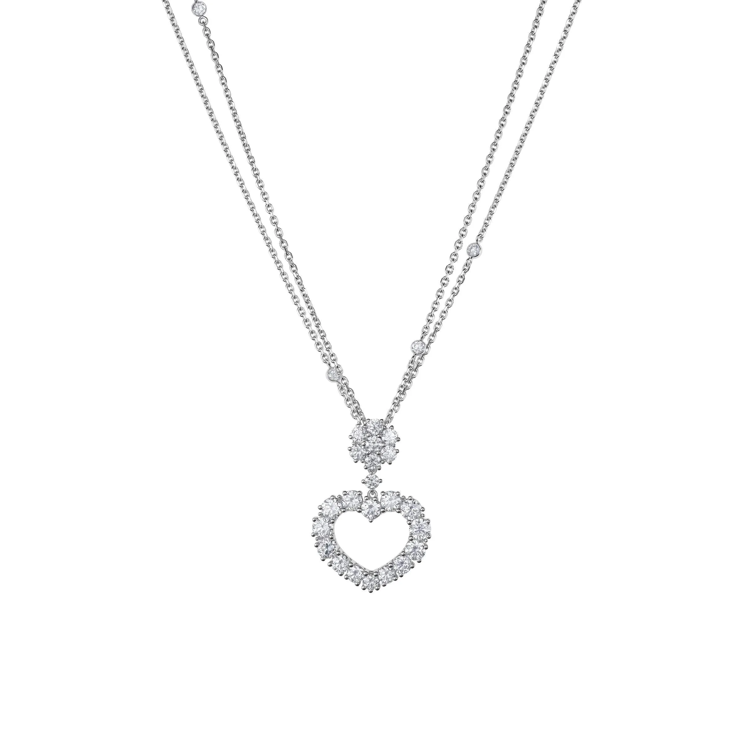 Chopard L'Heure Du Diamant Heart Necklace