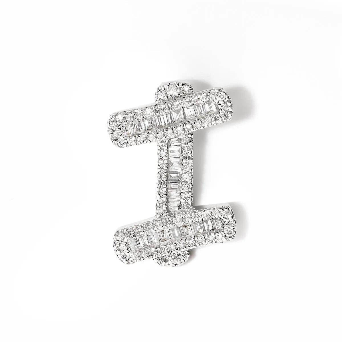 Classic Diamond Baguette Initials