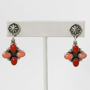 Coral Earrings