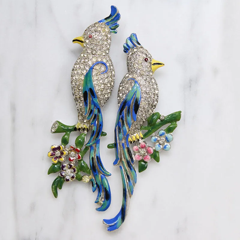 Coro Tropical Bird Duette Clips without Frame