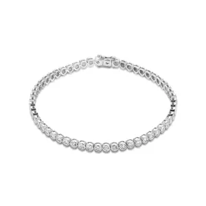 De la Paix Alfie 14 karat white gold bracelet with diamond 0.36 ct