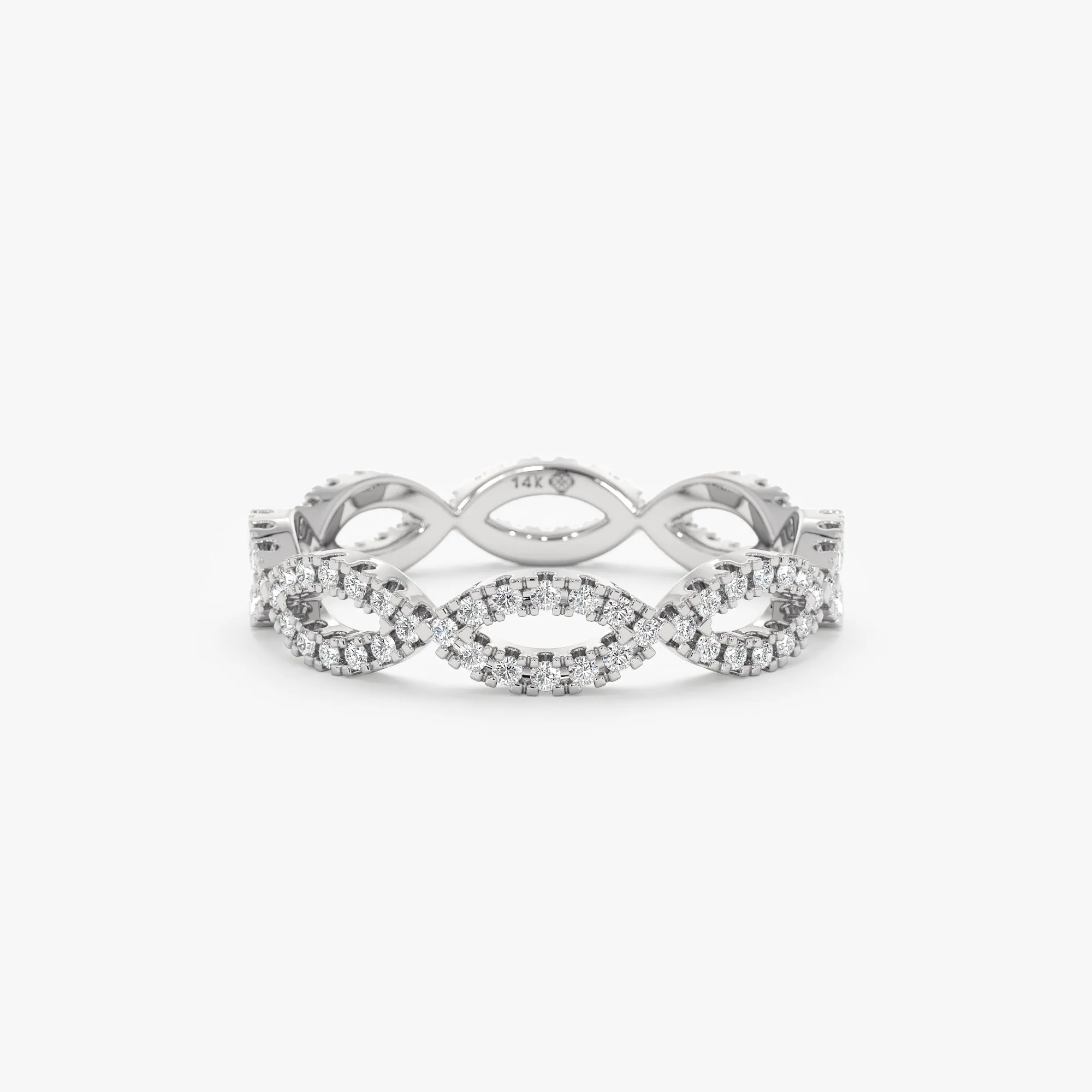 Diamond Infinity, Eternity Ring, Emma