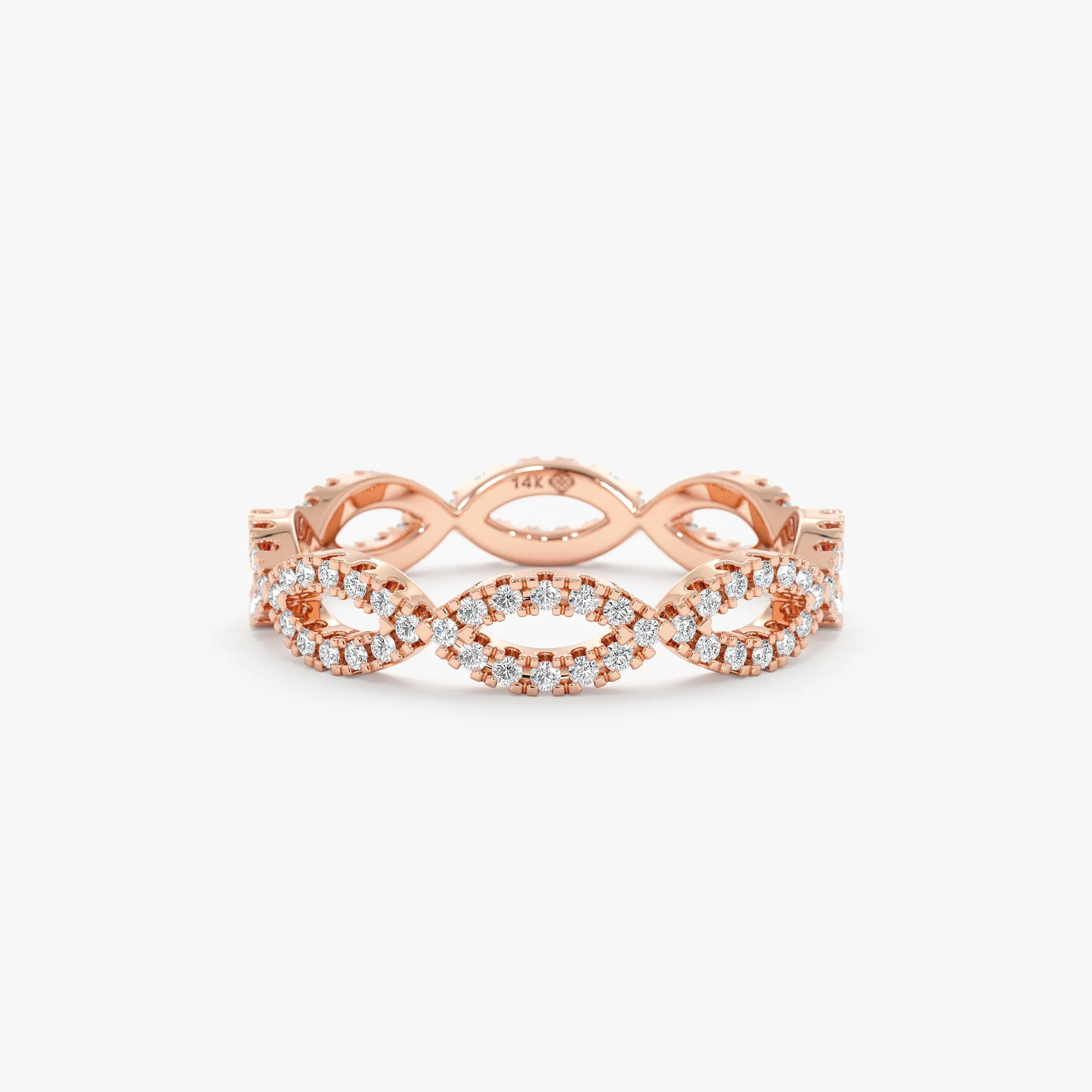 Diamond Infinity, Eternity Ring, Emma